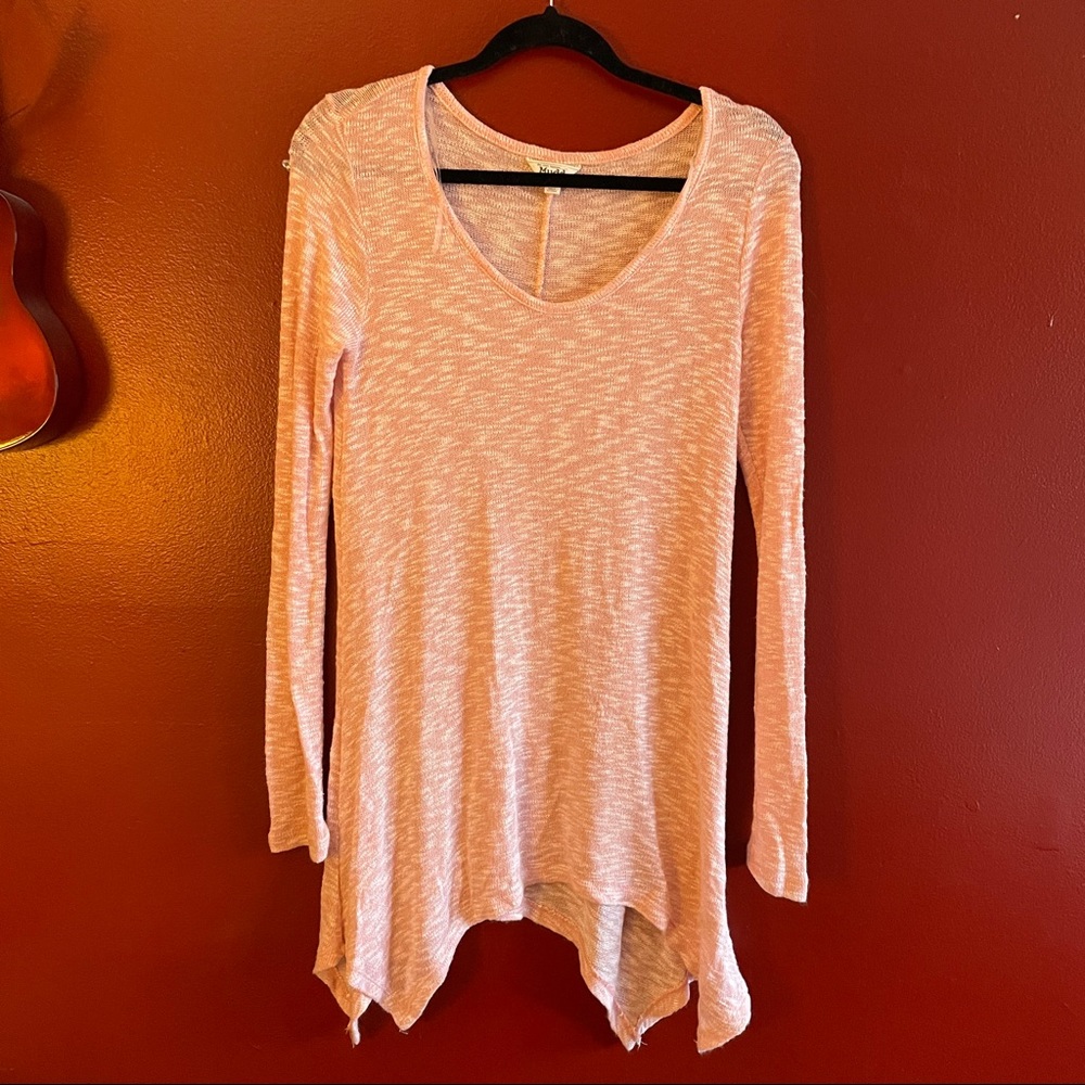 MUDD handkerchief cut sweater